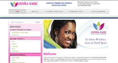 Desktop Screenshot of mydermakare.com